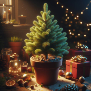 Grow a Christmas Tree in a Pot